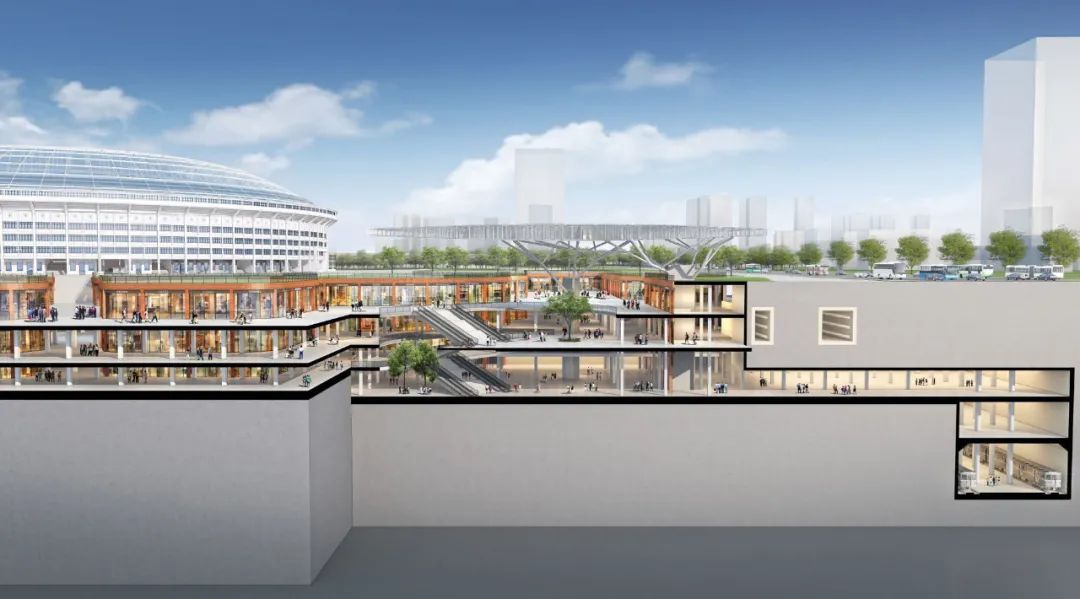 北京新工人体育场外观,北京新工体效果图