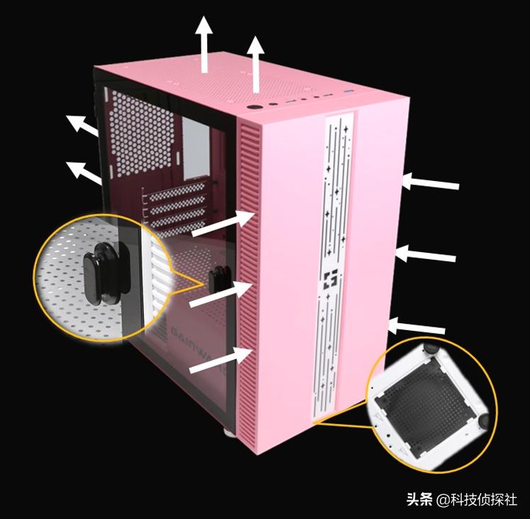 耕升星烁侧透侧开门机箱,耕升星烁机箱怎么加装硬盘