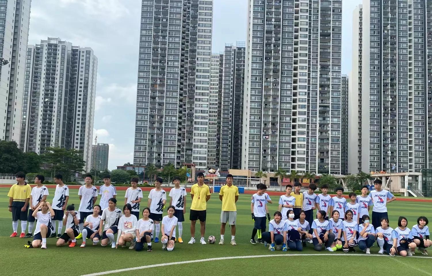 香港足球学校友谊赛,祈福英校港澳班