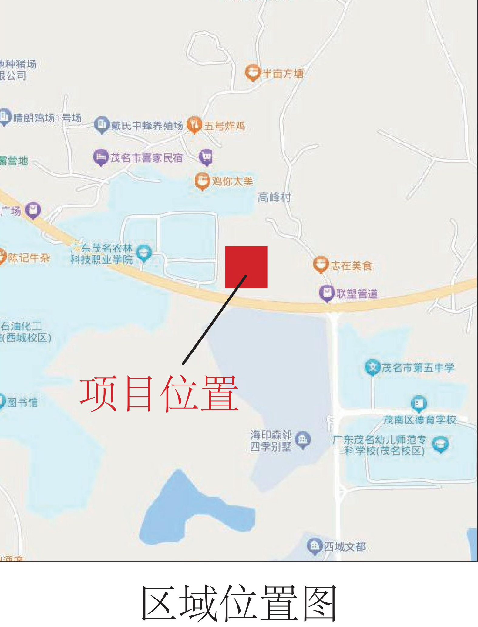 茂名市体育运动学校新校址规划,茂名市新体育学校平面图