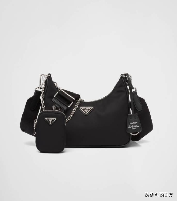 prada尼龙包经典款,不是真皮的奢侈品