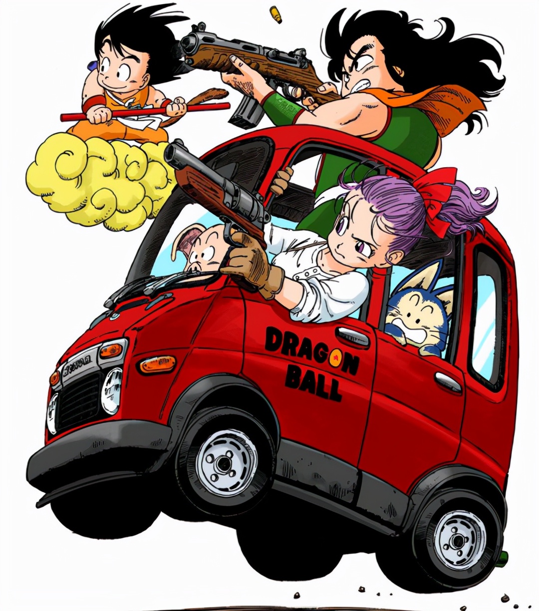 鸟山明七龙珠漫画原画,七龙珠布尔玛和雅木茶为什么分手