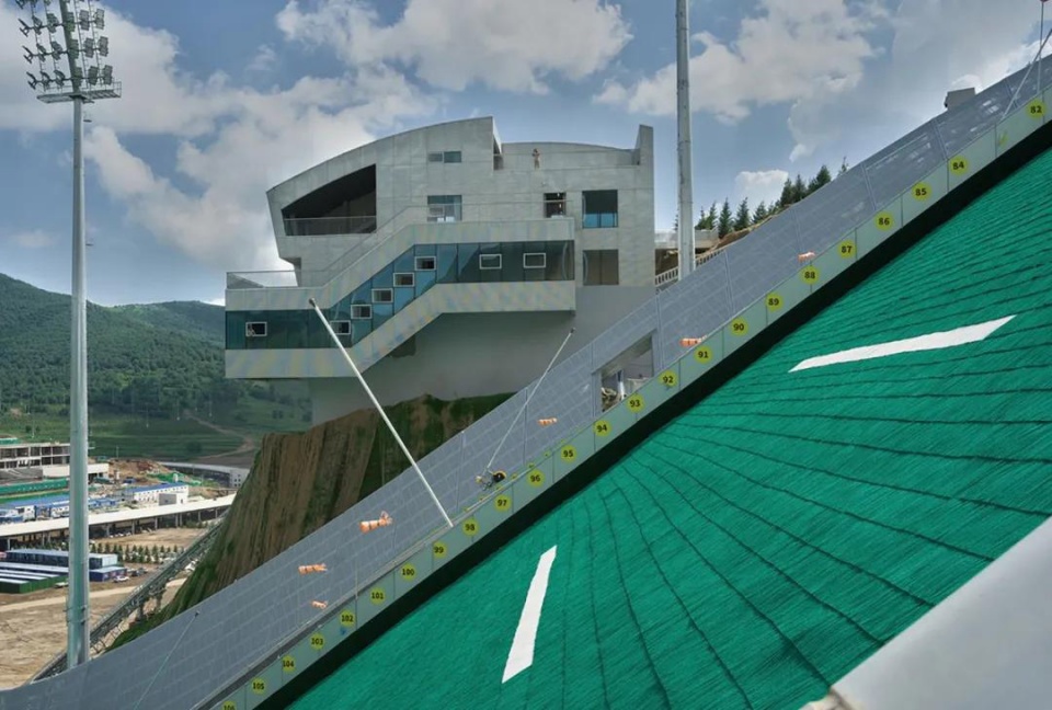 张家口跳台滑雪中心,张家口崇礼跳台进展情况