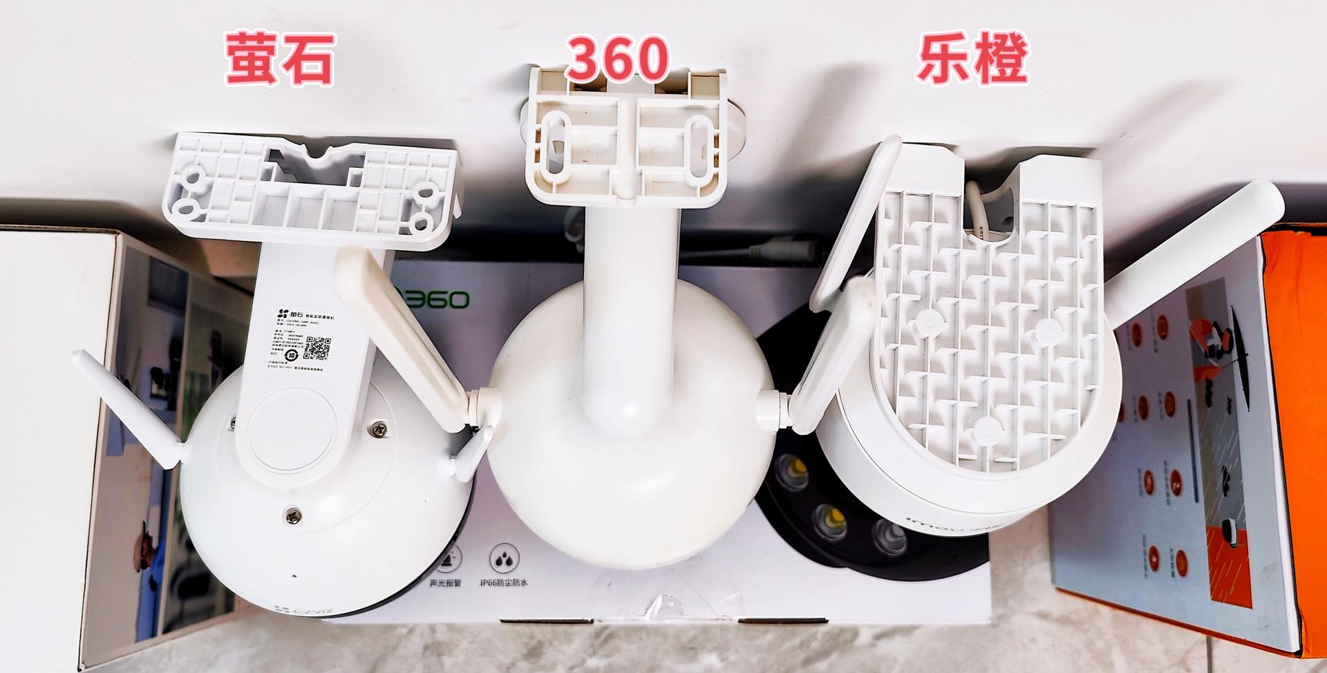 小院安装4个监控摄像头,自己家院子监控摄像头