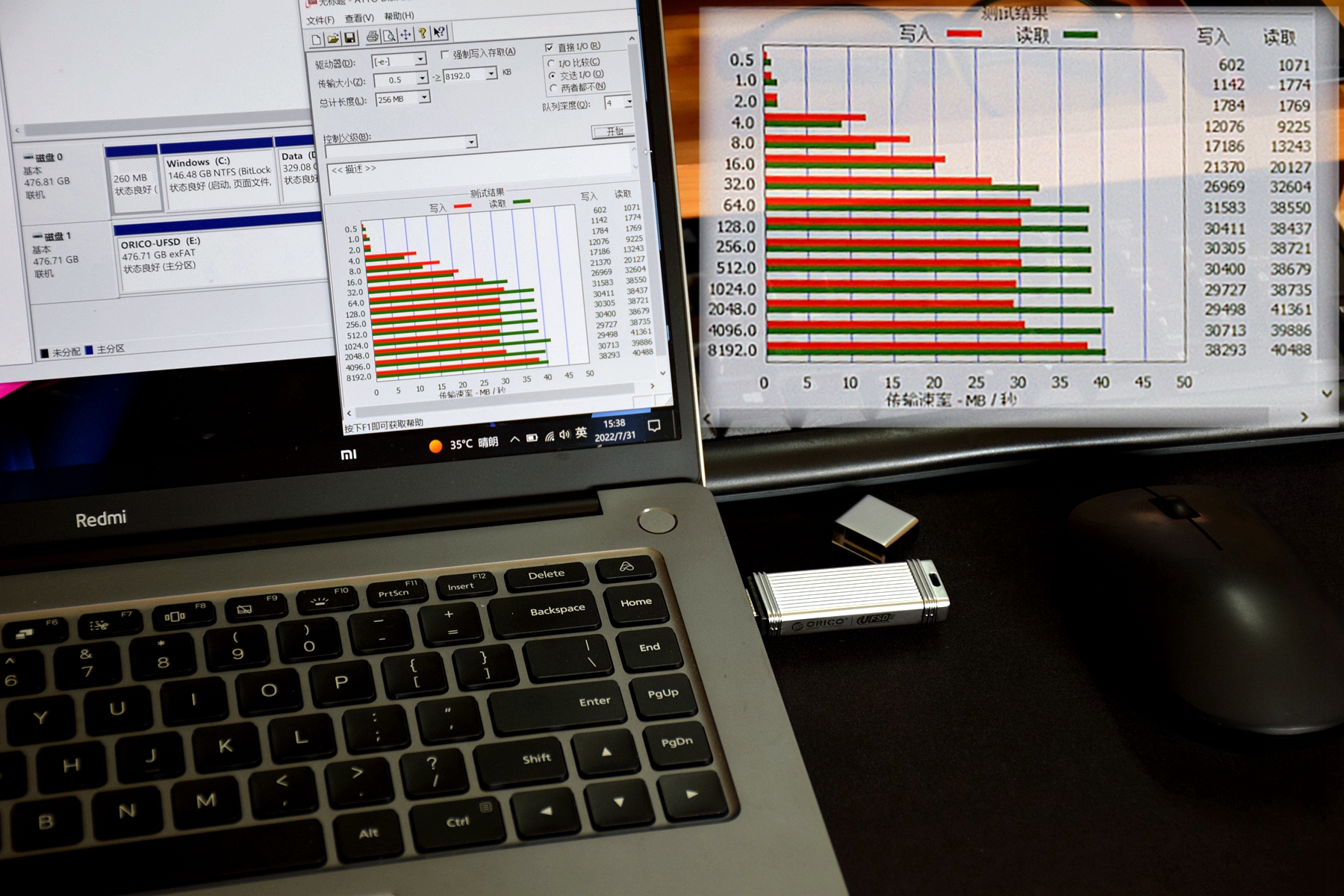 大小如闪盘,5Gbps高速传输不掉速,ORICOUFSD快闪U盘值得入手吗