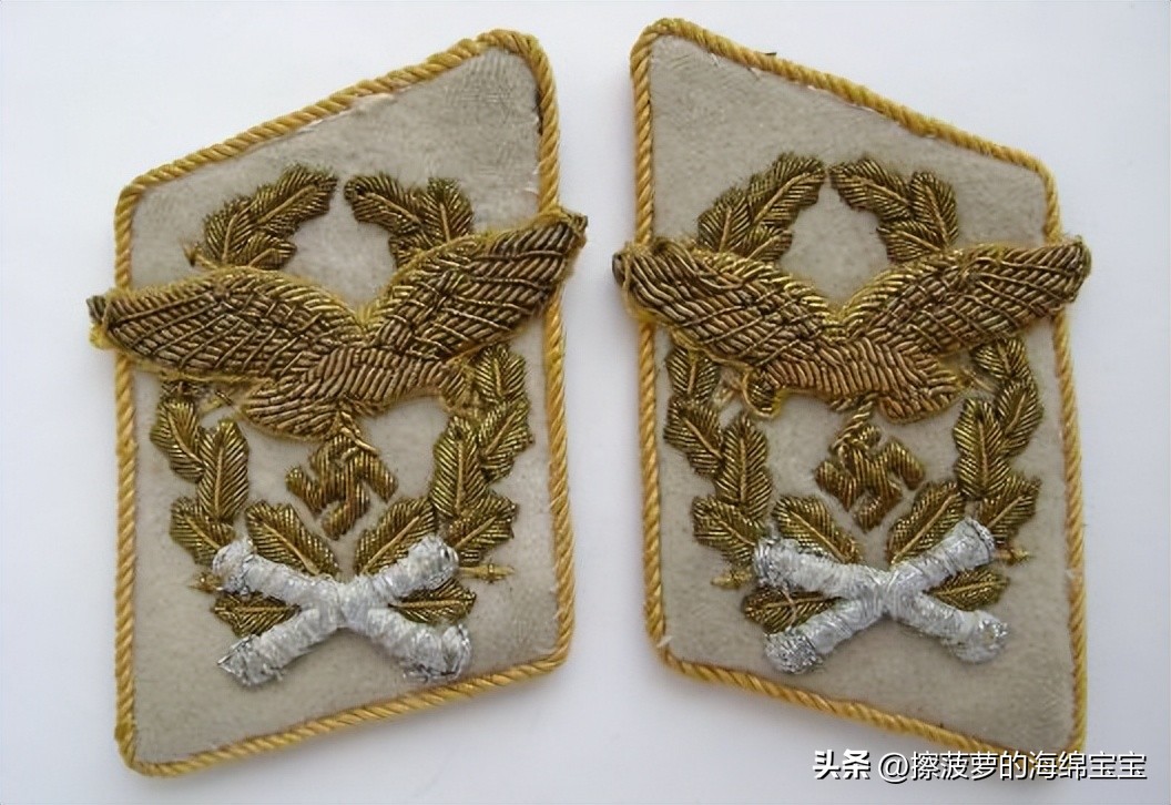 二战德国空军军衔标志,二战德国军衔级别对照表