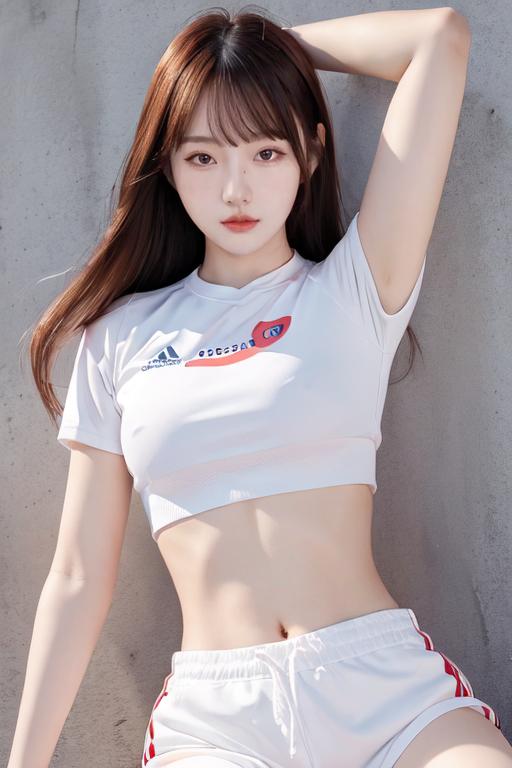 足球宝贝二次元少女,ai足球美女