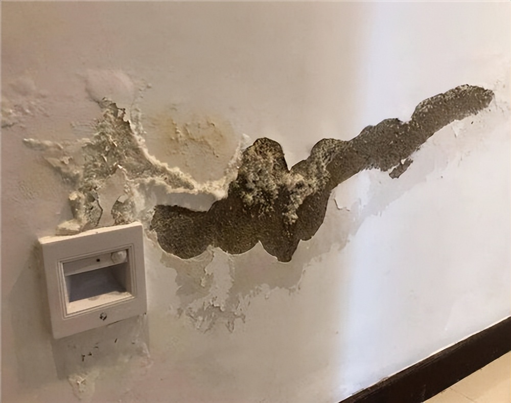 厕所墙面漏水渗水如何处理,墙面漏水发霉起皮怎么处理