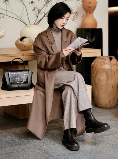 矮个子过膝盖马靴怎么搭配显高,矮个子短烟筒靴穿搭