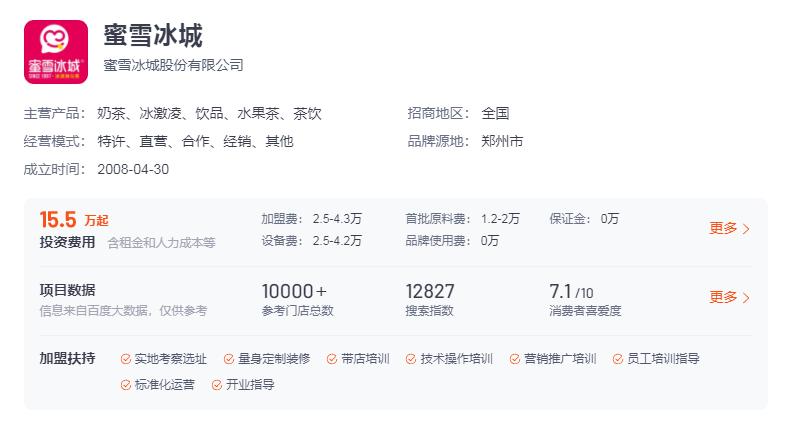 奶茶品牌加盟0费用,1-2万元以下奶茶加盟开店免费报名