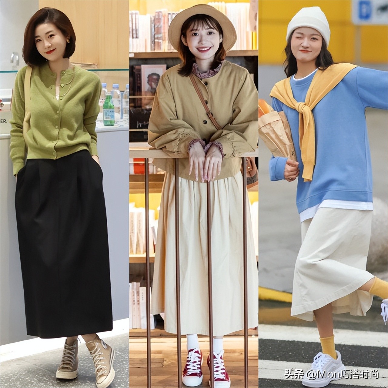 春天穿高帮还是低帮帆布鞋好看,春天就要穿乐福鞋