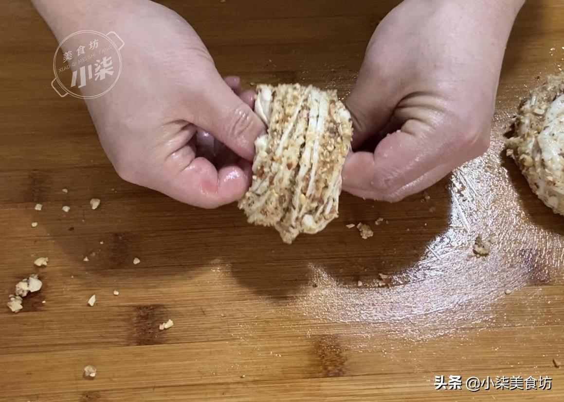 千层核桃饼的制作方法视频,陕西老乔核桃饼的家常做法