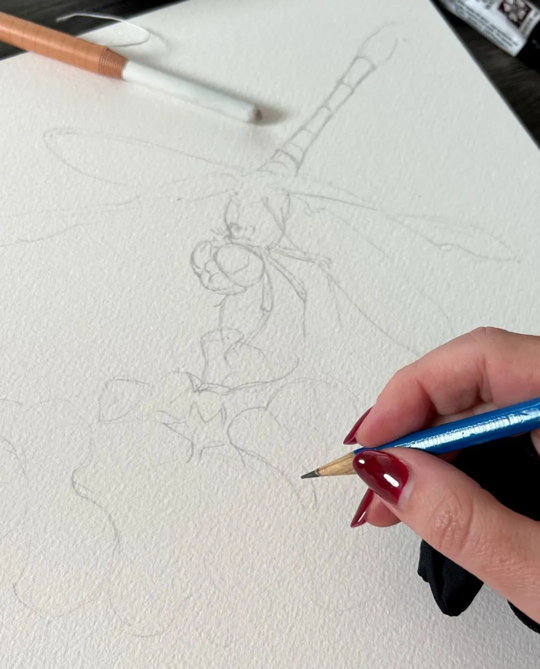 大神级水彩作品看完肯定不后悔,40张笔触狂放的水彩