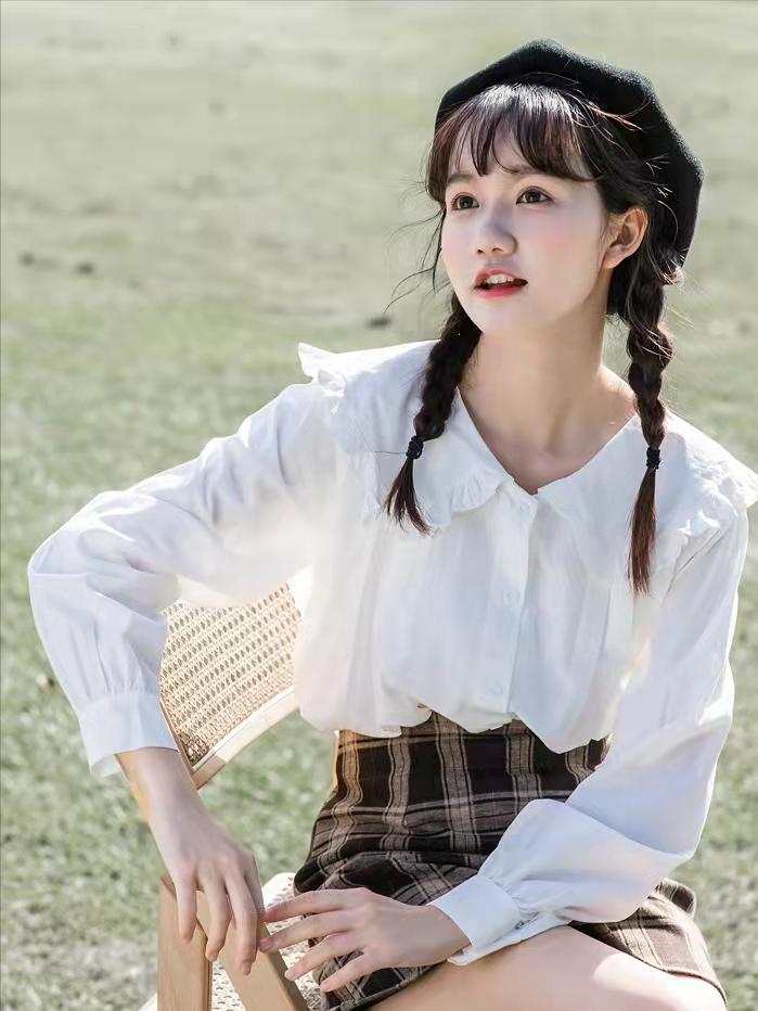 春天，原来甜妹喜欢穿它