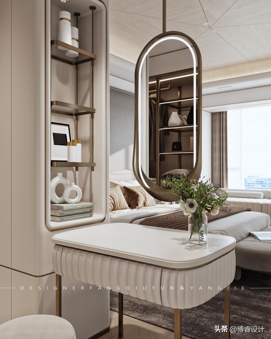 缪｜以“弧”为主，构建228㎡现代大平层