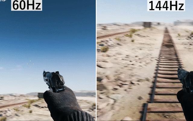 144hz和60hz显示器看电影,144hz和60hz区别真的大吗