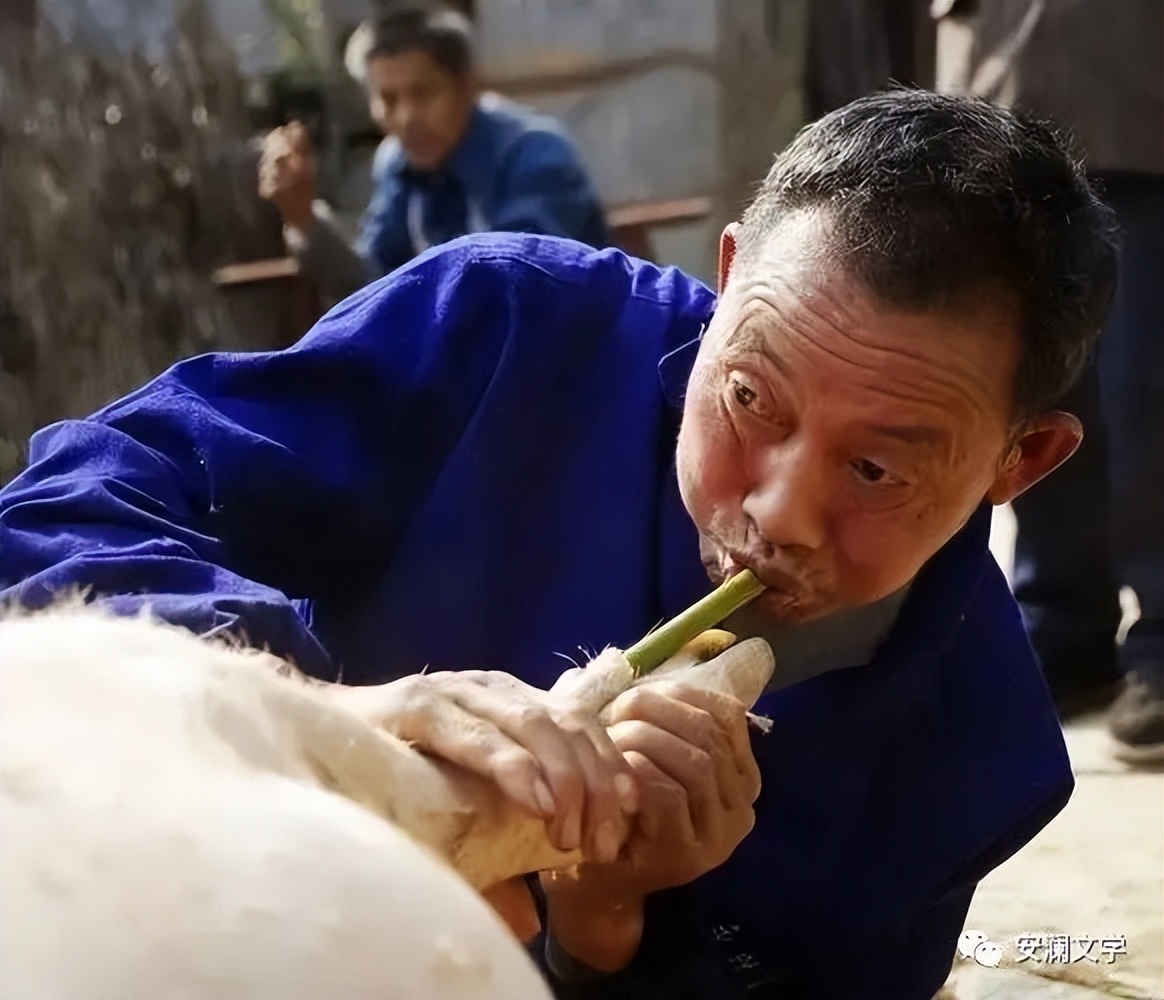 杀年猪打糍粑吃泡汤年味十足,杀年猪蒸豆包