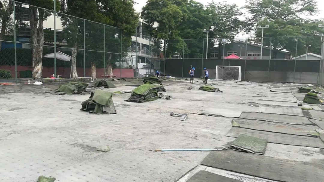 广州海角游泳场足球场,广州首个水上足球场