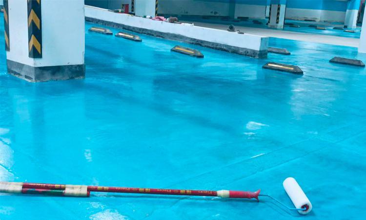 纯水性环氧自流平地坪漆国标参数,环氧自流平地坪漆施工全过程