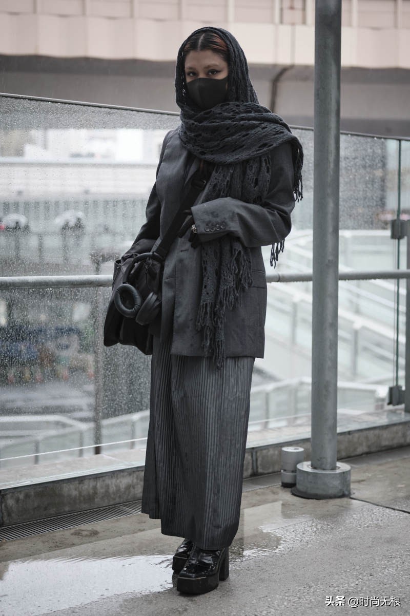 秋冬街拍穿搭2019,日本秋冬街拍潮流穿搭