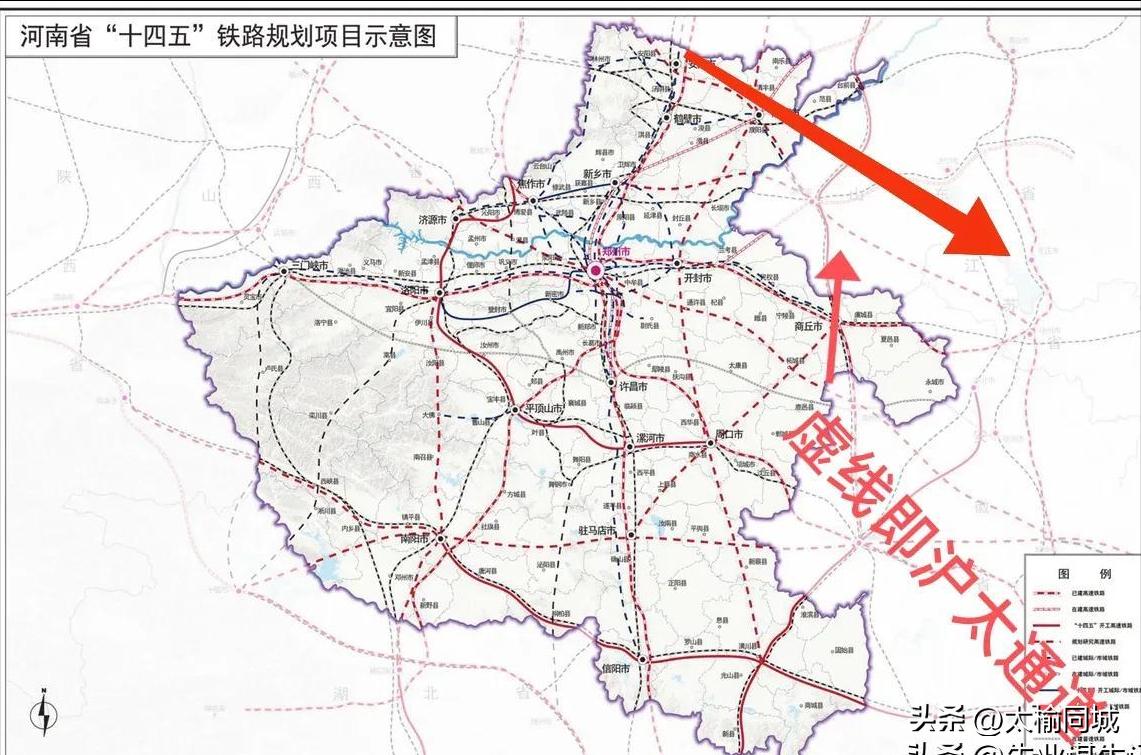 太原动车至上海虹桥的铁路图,太原到上海新增高铁