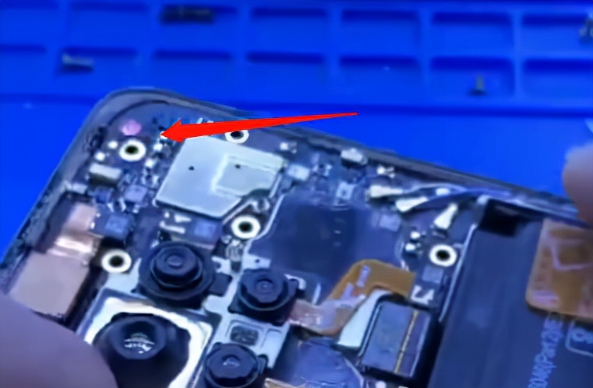 红米note9进水不开机维修,红米note9进水拆机