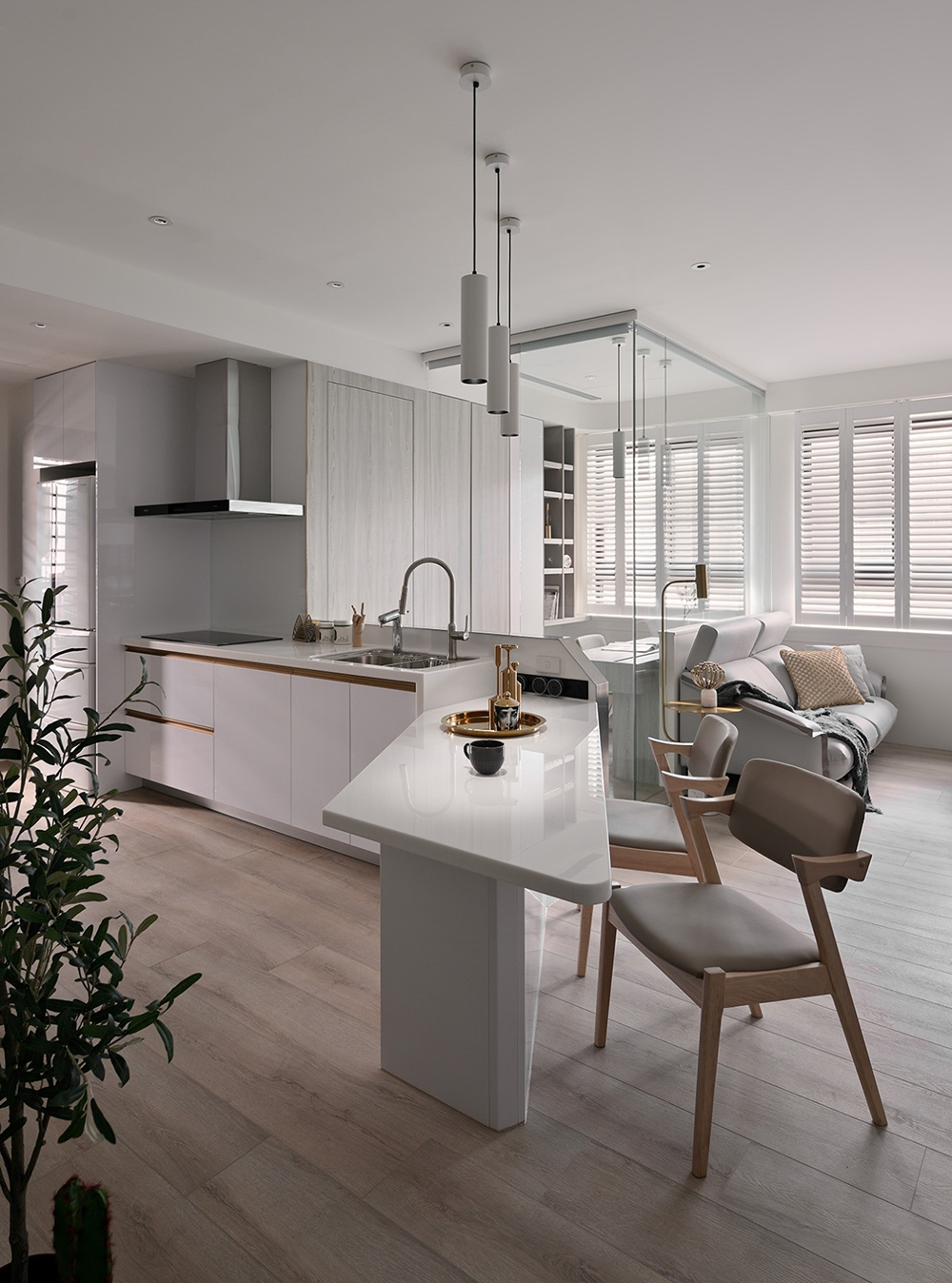 退休夫妻精致的养老生活，住102㎡，全屋典雅现代，让人羡慕