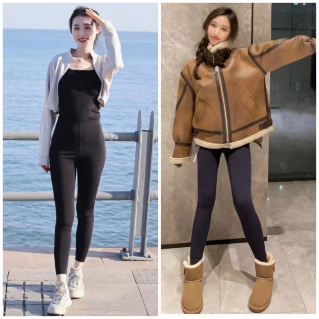 瑜伽裤穿出自然不做作风情,瑜伽裤穿出高级感