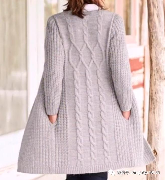 创意洋气针织开衫,针织外搭开衫中长款高档