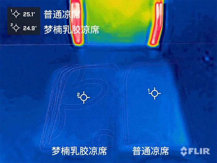 夏天醒来汗津津，这张乳胶冰感席，降温7度，舒爽又柔滑