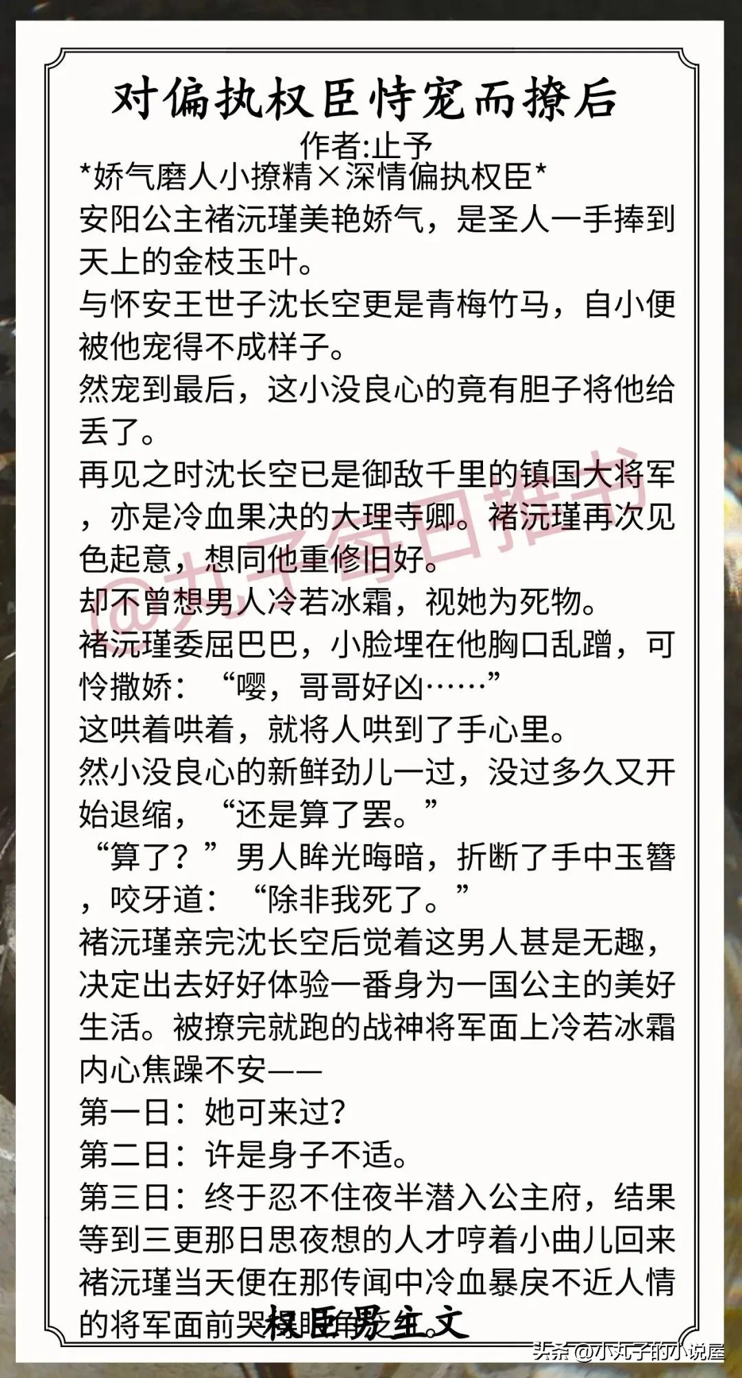权臣男主文推荐,小说推荐权臣男主