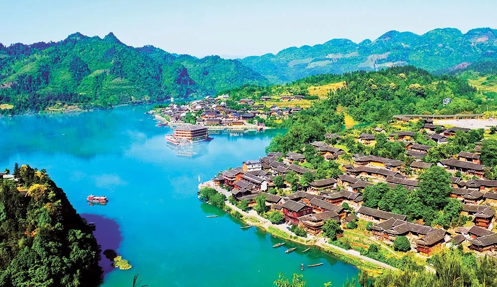 重庆市酉阳县城的风景,重庆酉阳景点介绍