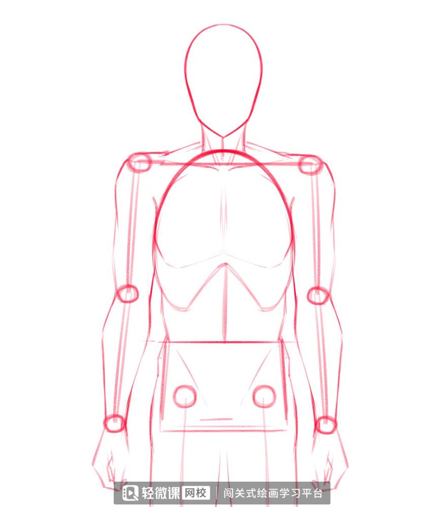 漫画人物人体怎么画,漫画人体结构怎么画好看