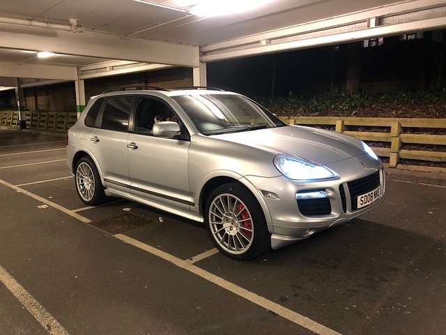 08款保时捷卡宴gts4.8体验,自己改装保时捷