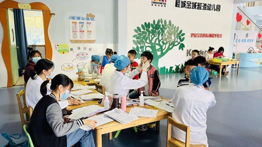 体检护航，共守健康——佛山市南海区桂城金域蓝湾幼儿园年度体检