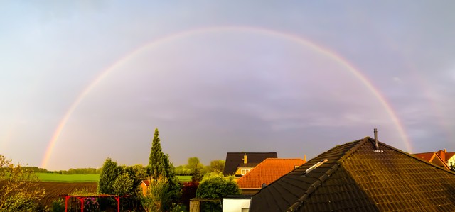 彩虹的尽头是对你的思念,彩虹的尽头是圆满的