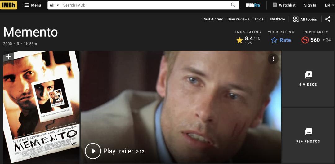 推荐必看的高质量电影,截止目前最值得看的电影