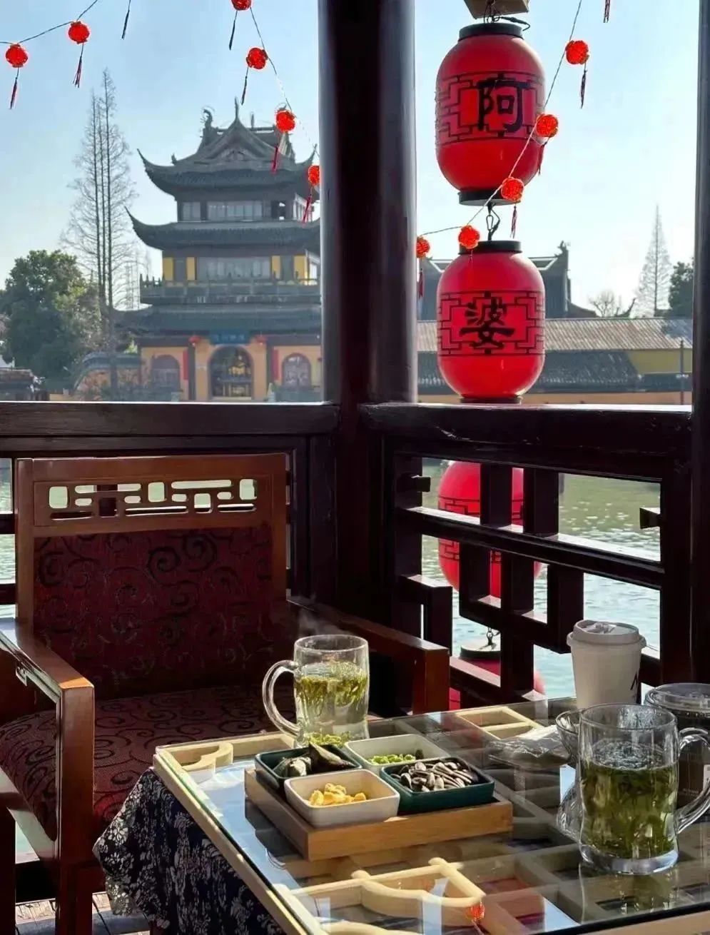 上海青溪古镇和朱家角古镇,冬日的古镇随拍上海市朱家角古镇