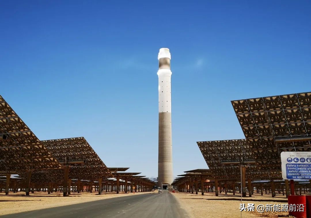 国内在建最大塔式光热项目,世界塔式光热发电