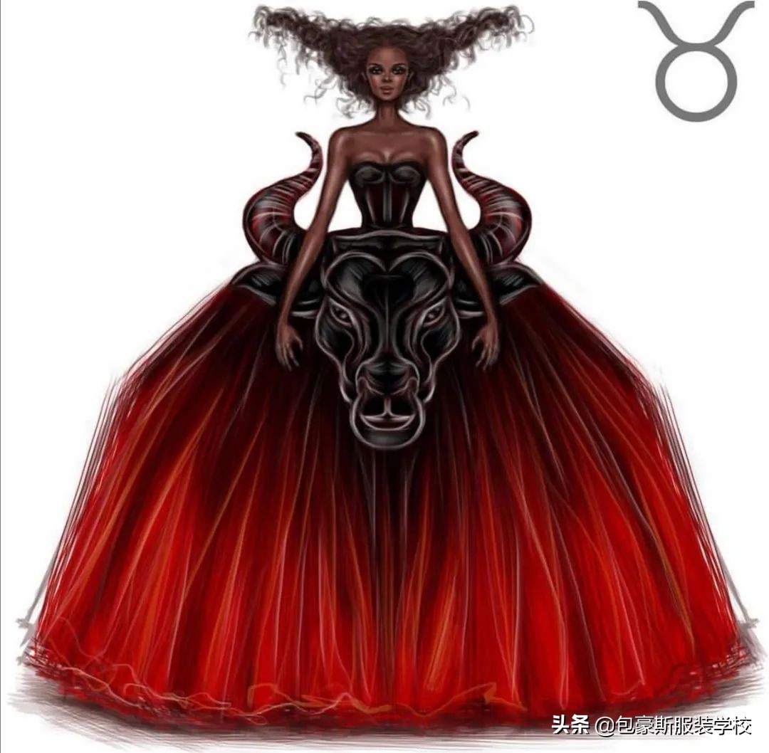 国际时尚插画师插画作品欣赏图文,创意插画古埃及