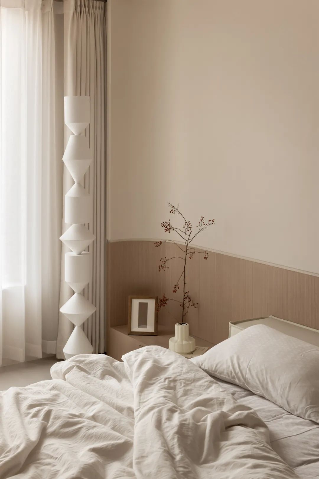 奶白色的高颜值空间,让往后的生活都被美好填满!