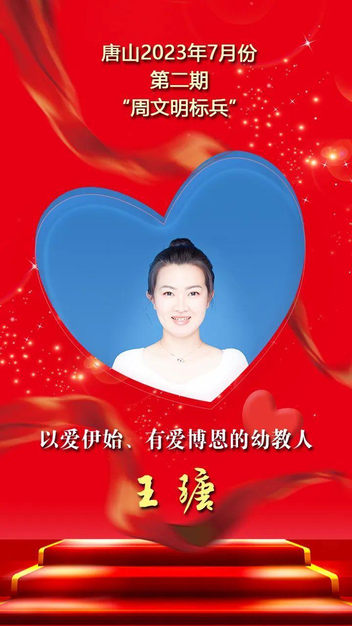 唐山2023年7月份第二期“周文明标兵”名单发布