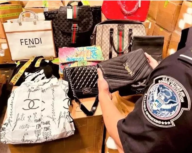 名牌包包香奈儿lv假的,海关查获高仿名牌