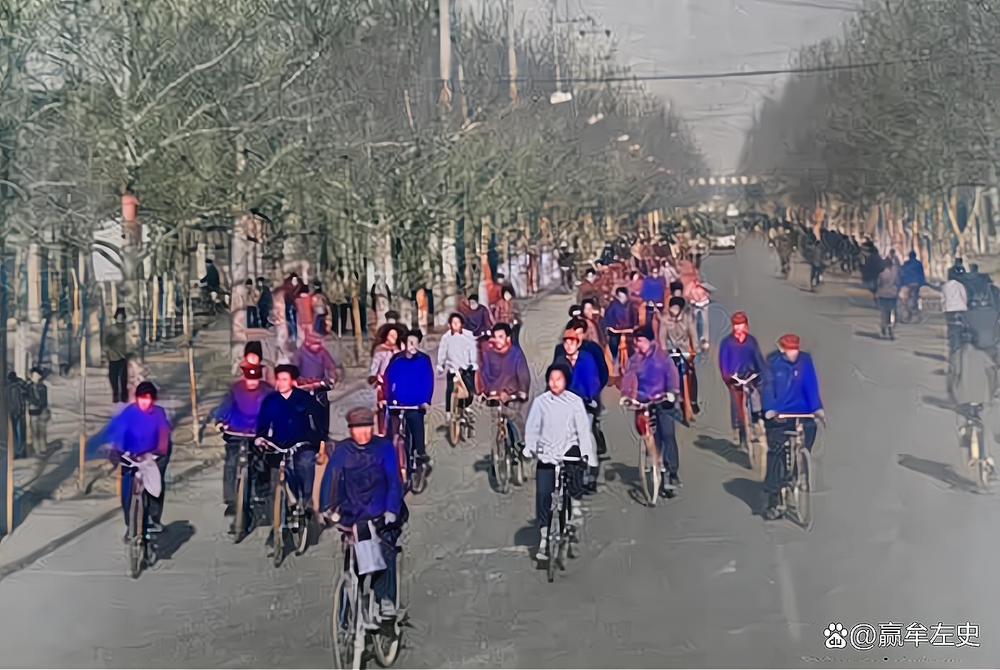 老照片还原1980年的淄博,老照片淄博市周村区