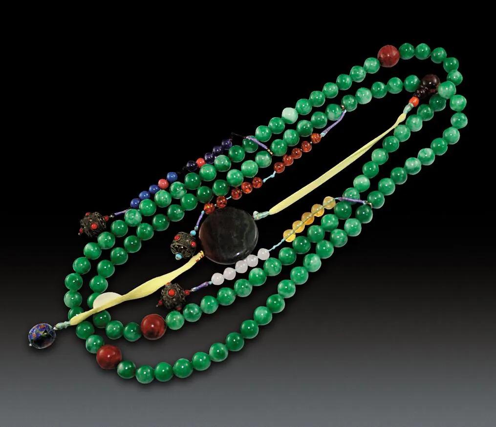 清代慈禧水晶朝珠,慈禧朝珠拍卖