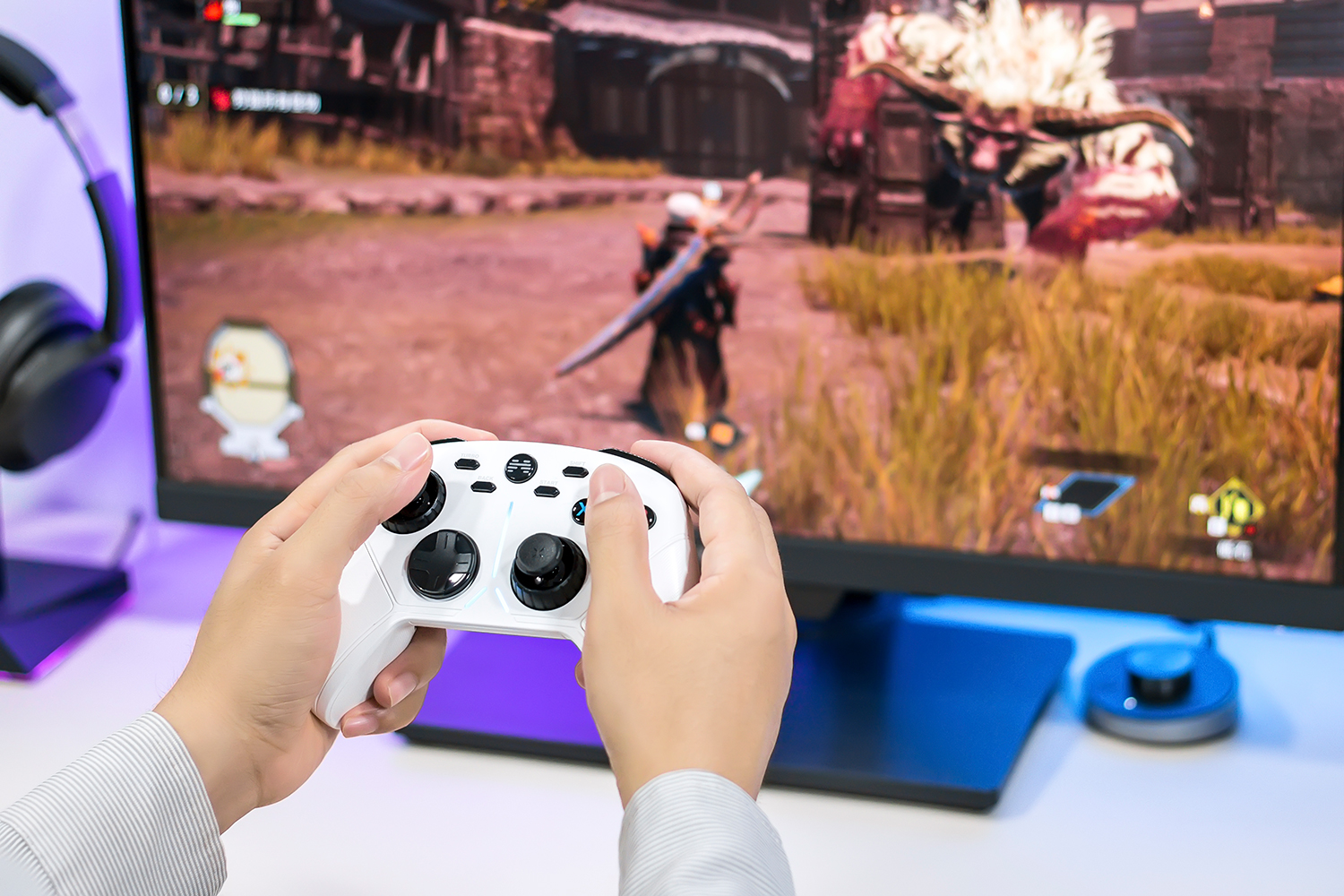 北通阿修罗游戏手柄3s多模评测,北通阿修罗2游戏手柄摇杆灵敏度