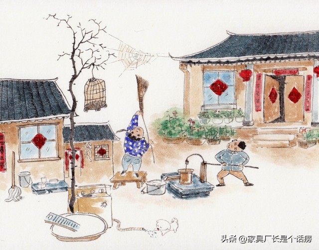 十六款新中式实木餐桌,家用实木圆餐桌轻奢风高级款