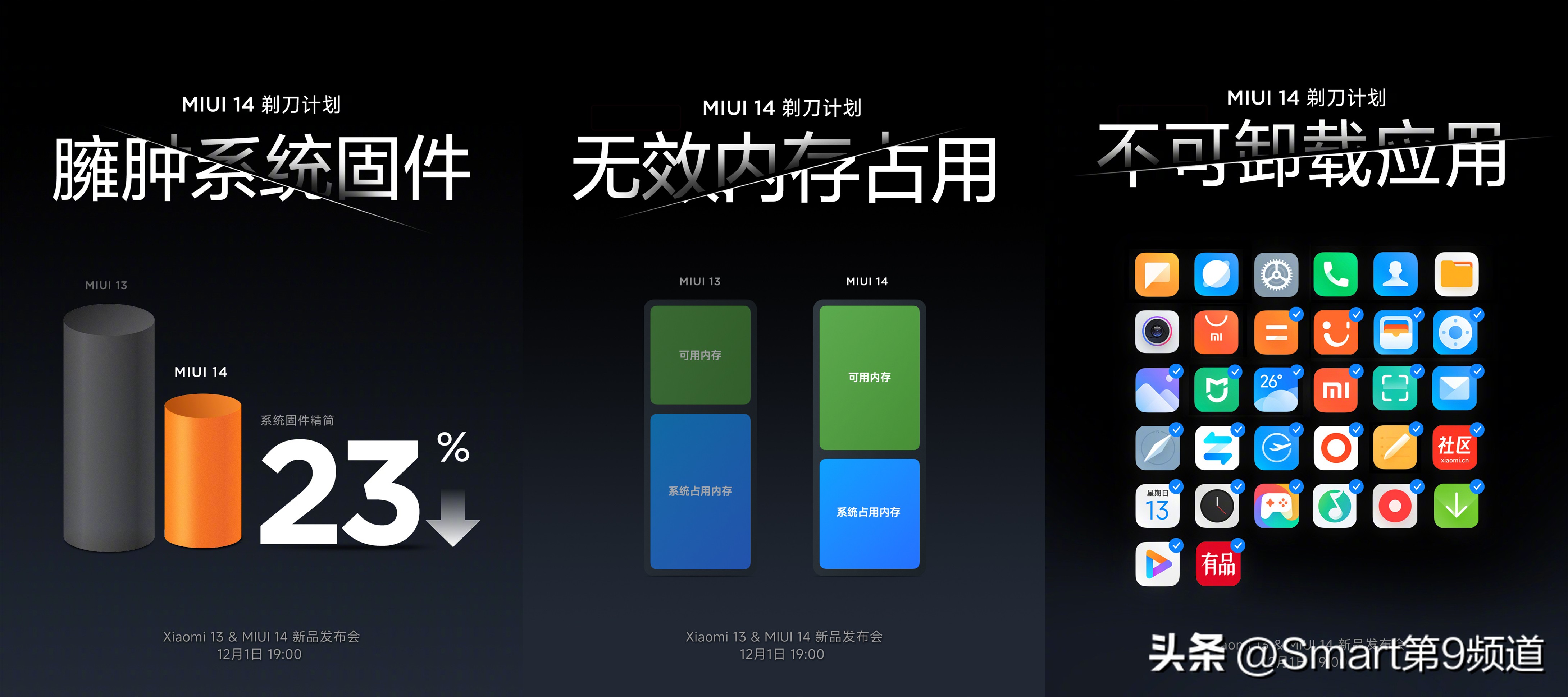 小米13发布会中miui14推送时间,小米13现在miui什么版本