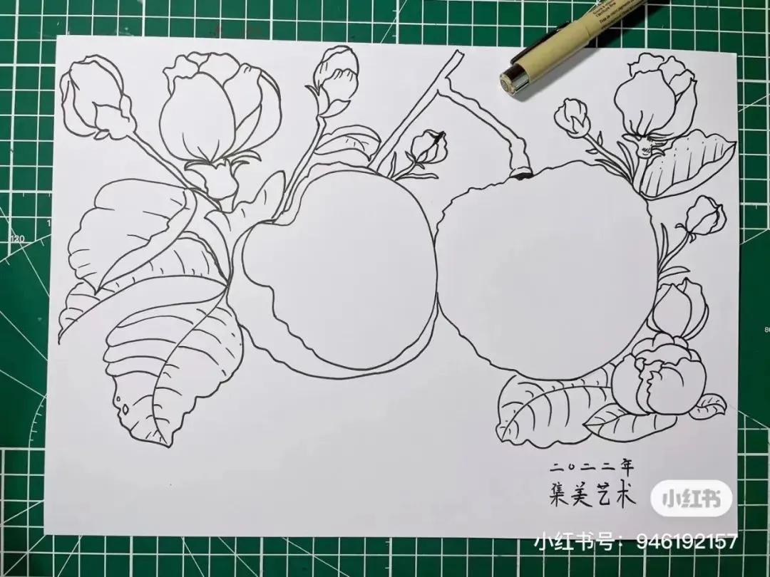 彩铅画出马克笔的效果,彩铅马克笔混合画