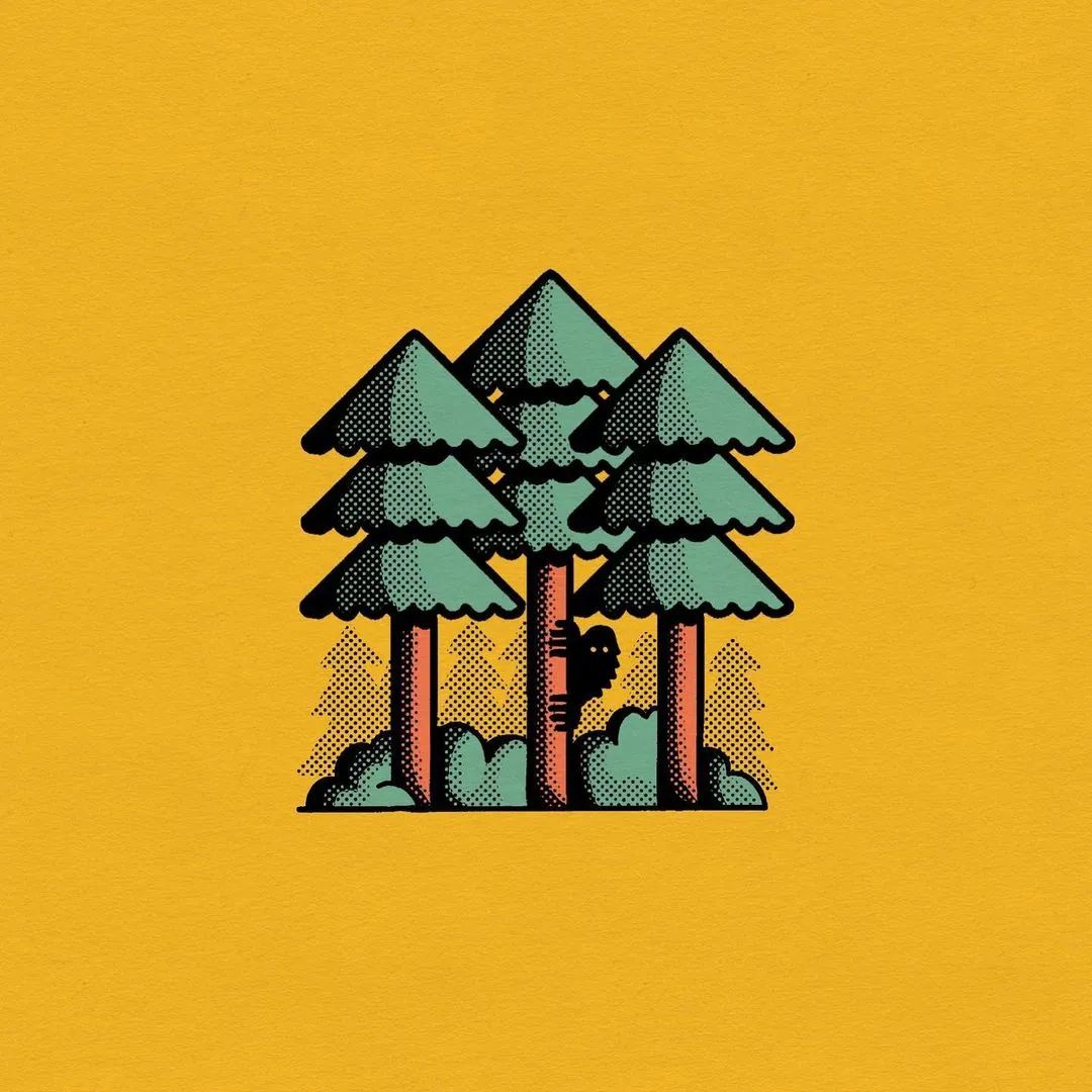 三分钟儿童春天风景简笔画马克笔,海边椰树风景简笔画图片大全